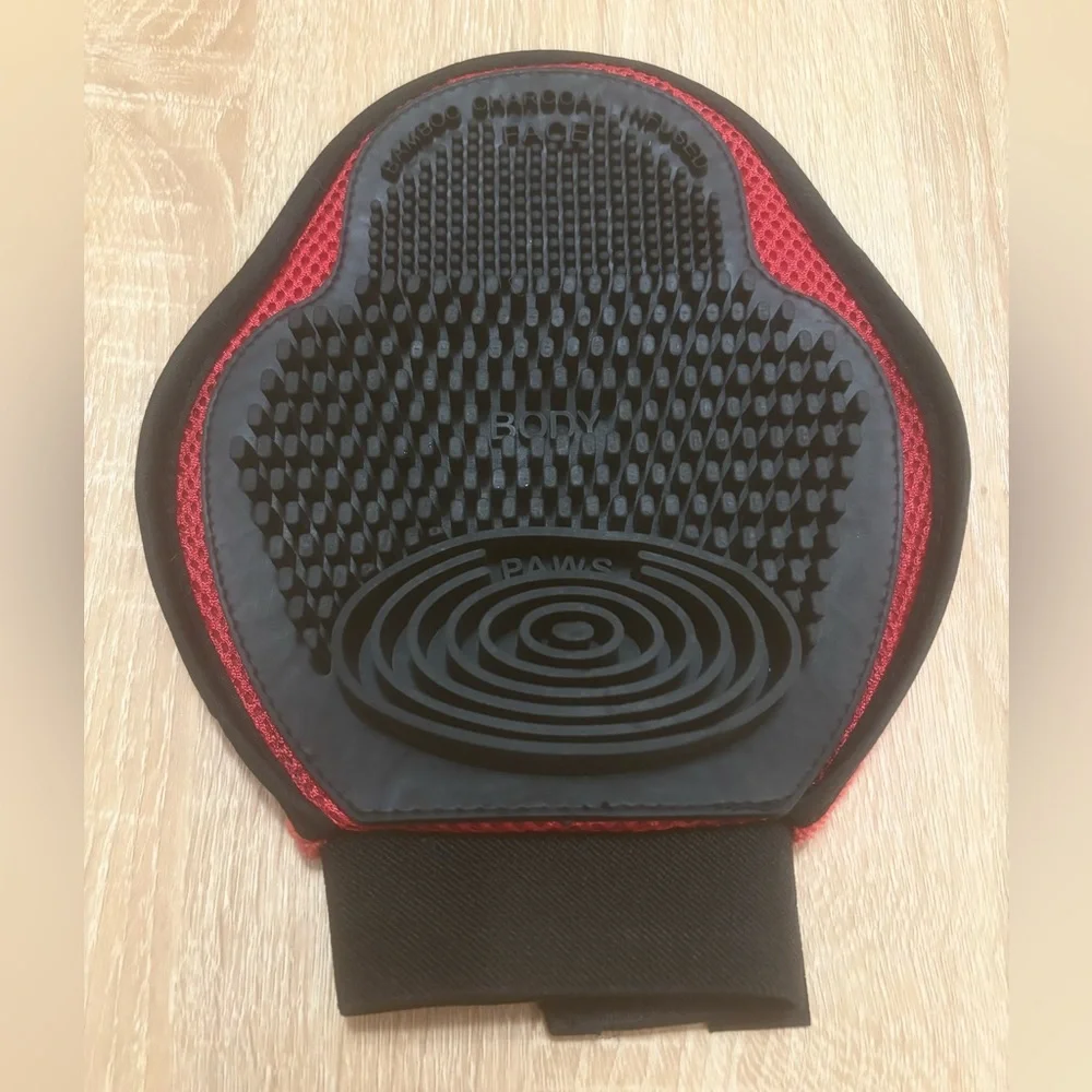 Dog Grooming Bath Brush Gentle Glove